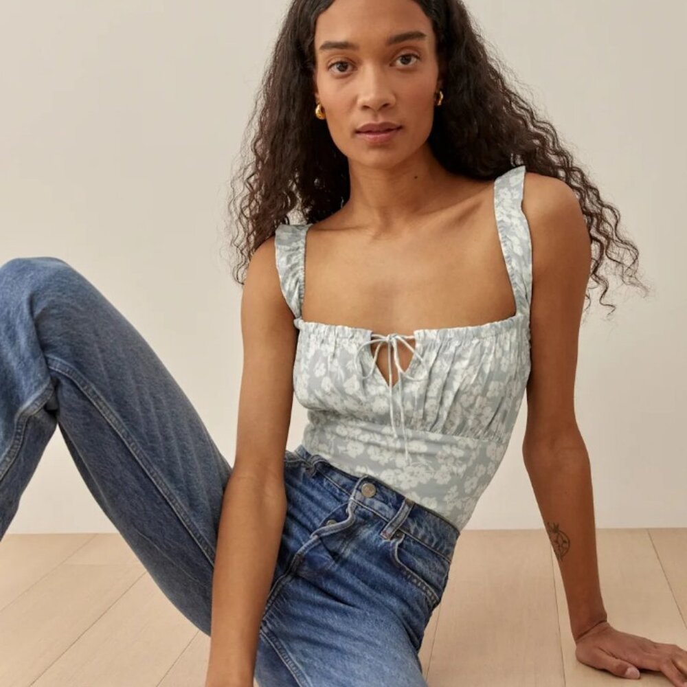 Reformation Cortese Top